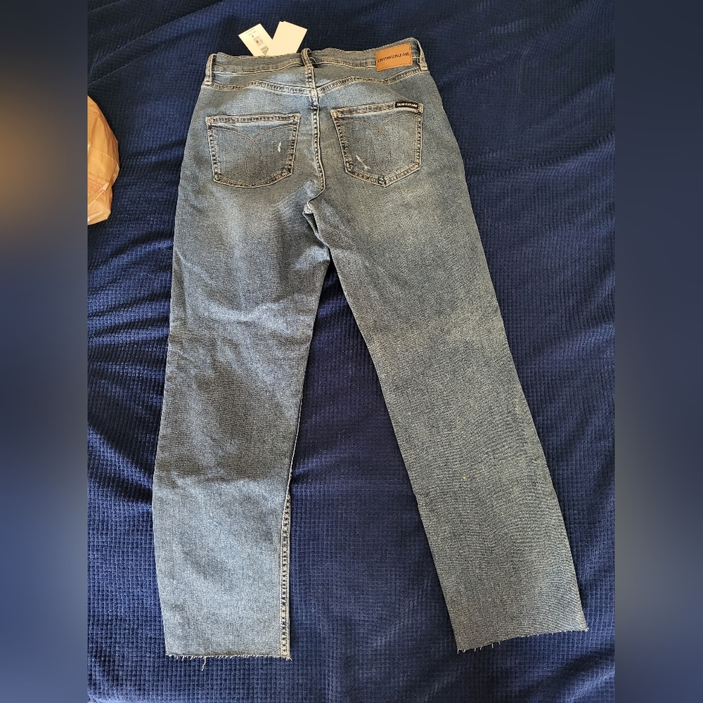 High Rise Straight Jeans - Picture 2 of 5